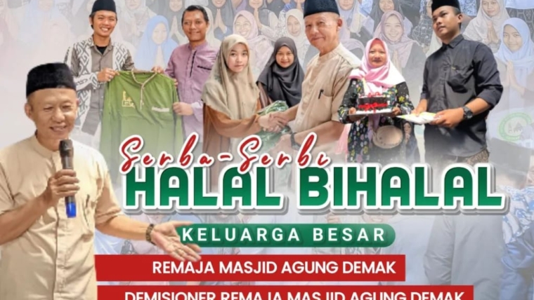 Remaja Masjid Agung Demak Sukses gelar kegiatan Halal Bihalal